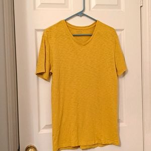 VINCE T-shirt, mustard